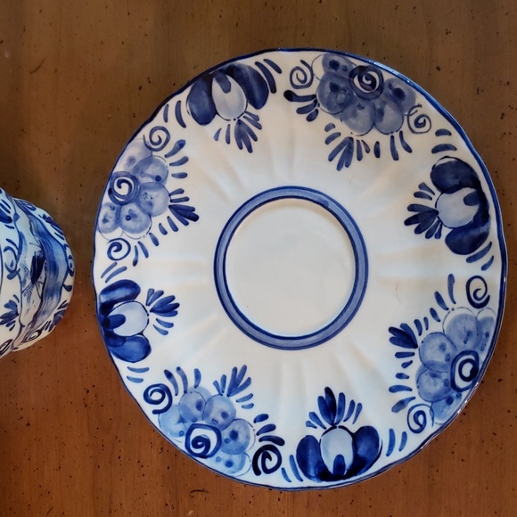 Vintage Delfts Blue Tea Cup & Saucer Holland EUC - Picture 8 of 11
